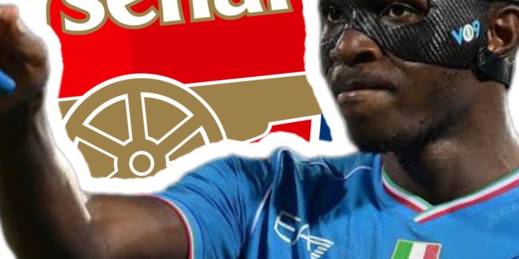 Napoli And Nigeria Striker Victor Osimhen On Arsenal Radar