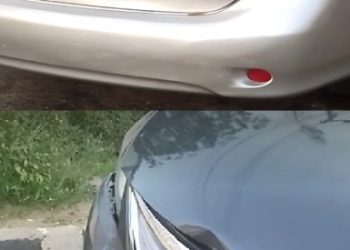 In Lagos, A Woman Who Was A Learner Hits A New Nissan Car