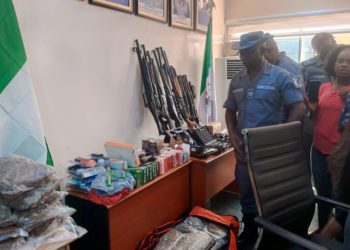 Arms And Uniforms Seized At Lagos Port- Custom Service