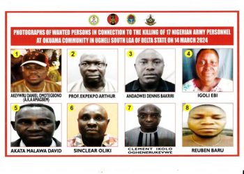 Delta State: DHQ Declares 8 Wanted For Killing Soldiers
