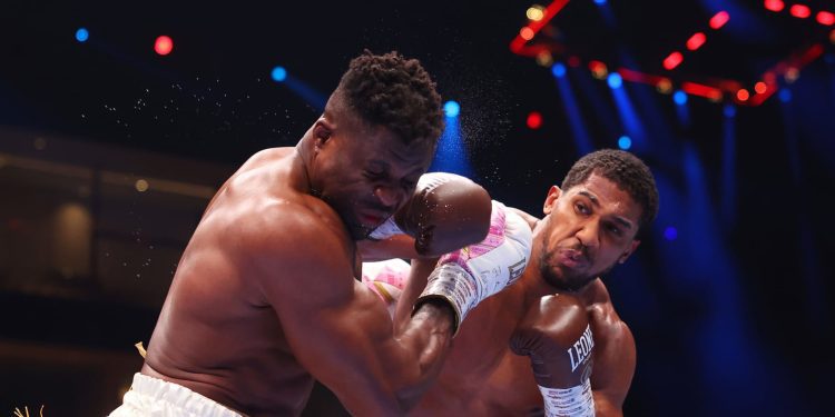 Anthony Joshua KO’s Francis Ngannou In Stunning 2nd Round Finish