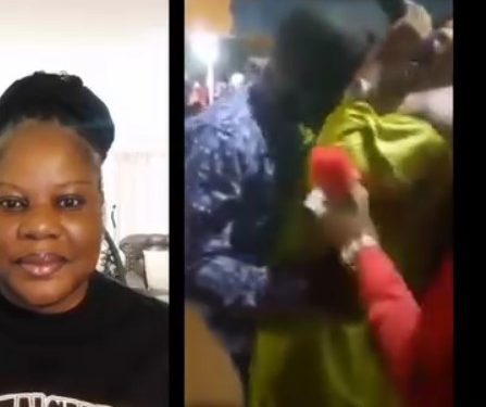 Female Pastor Breastfeeds Male Church Members During Service