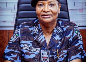 first female Force Secretary.